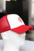 Diamond-K Klassic trucker, red/white