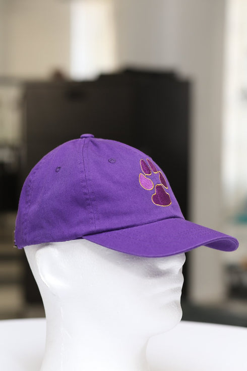 Dawg Pound polo dad cap, purple