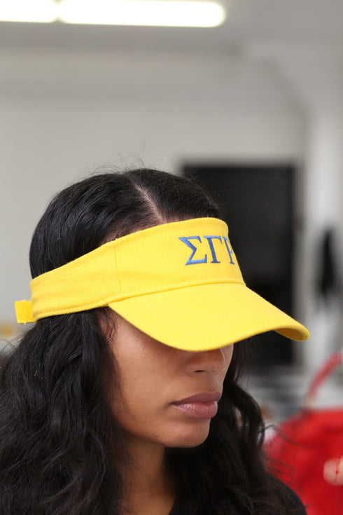 ΣΓΡ visor, gold