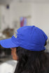 Lady Of Sigma polo dad cap, blue