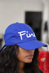 Finer polo dad cap, blue