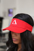 Δ visor, red