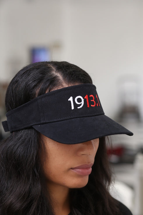 1913.1 Marathoners visor, black