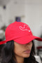 Trunks Up polo dad cap, red
