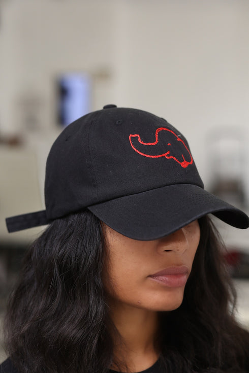 Trunks Up polo dad cap, black