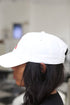 ∆ polo dad cap, white