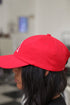 ∆ polo dad cap, red