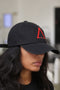 ∆ polo dad cap, black