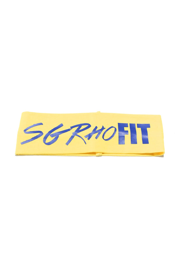 FIT SGRho bondYband Headband, gold/blue