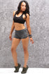 Peek-A-Boo sport shorts