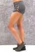 Peek-A-Boo sport shorts