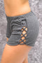 Peek-A-Boo sport shorts