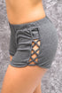 Peek-A-Boo sport shorts