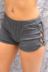 Peek-A-Boo sport shorts