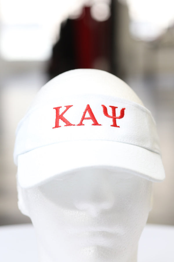 ΚΑΨ visor, white