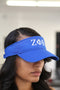 ΖΦΒ visor, blue