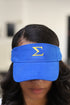 Σ visor, blue/gold