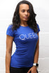 Queen Royal Blue workout tee