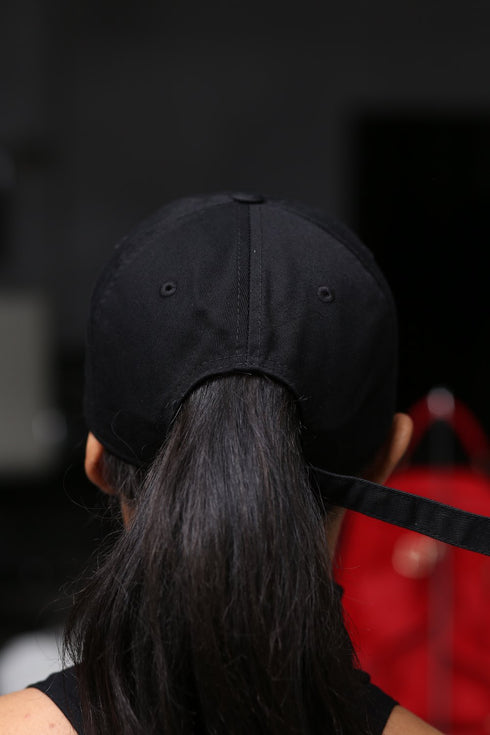 SGRhos RUN polo dad cap, black