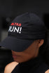 Deltas RUN polo dad cap, black