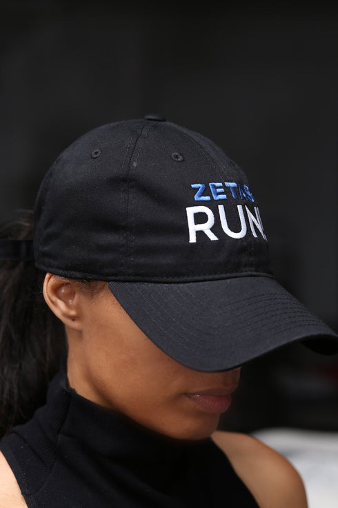 Zetas RUN polo dad cap, black