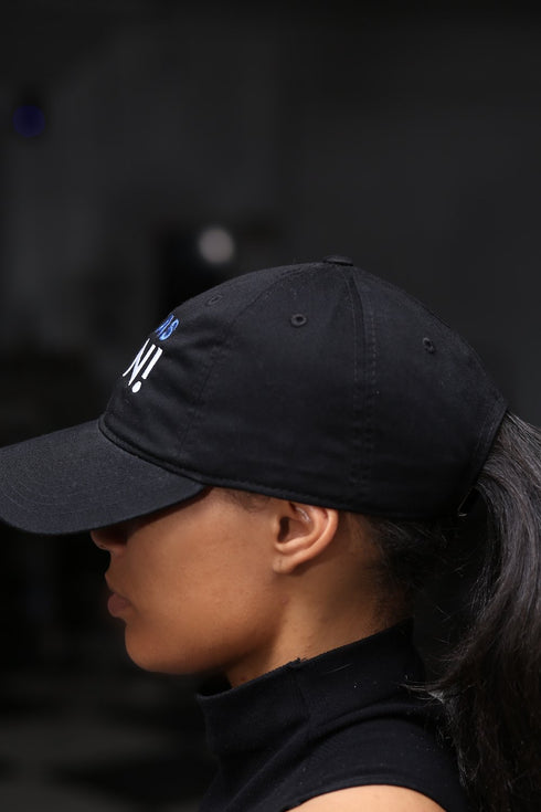 Zetas RUN polo dad cap, black