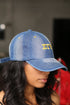 My ΣΓΡ Jeans polo dad cap, light denim