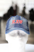 My ΚΑΨ Jeans polo dad cap, dark denim
