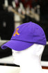 Gold Combats Only polo dad cap, purple