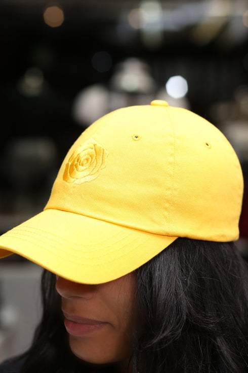 Golden Girl polo dad cap, gold