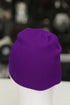 Ω skullie beanie, purple