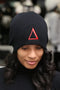 ∆ skullie beanie, black