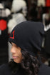 ∆ skullie beanie, black