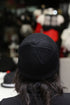 ∆ skullie beanie, black