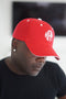 Monogrammed Sport ΚΑΨ cap, red/white