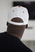 Monogrammed Sport ΚΑΨ cap, white/red