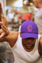 Dawg Pound polo dad cap, purple