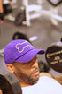 Dawg Bone polo dad cap, purple