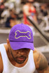 Dawg Bone polo dad cap, purple