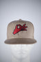 The Yo! fitted cap, kream