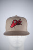 The Yo! fitted cap, kream