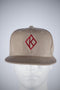 Diamond-K Klassic fitted cap, kream