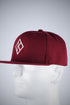 Diamond-K Klassic snapback cap, krimson