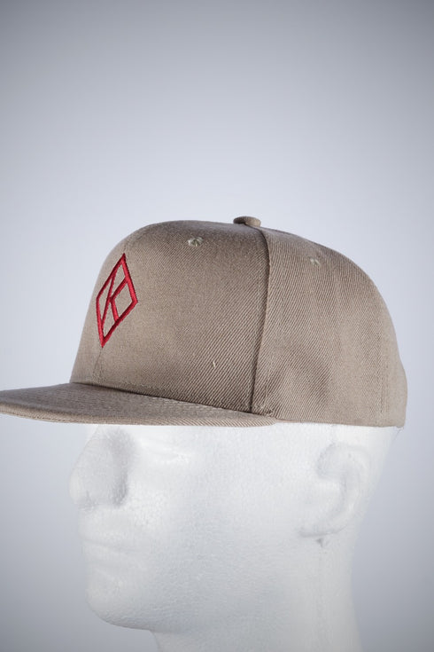 Diamond-K Klassic fitted cap, kream