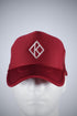 Diamond-K Klassic trucker, krimson