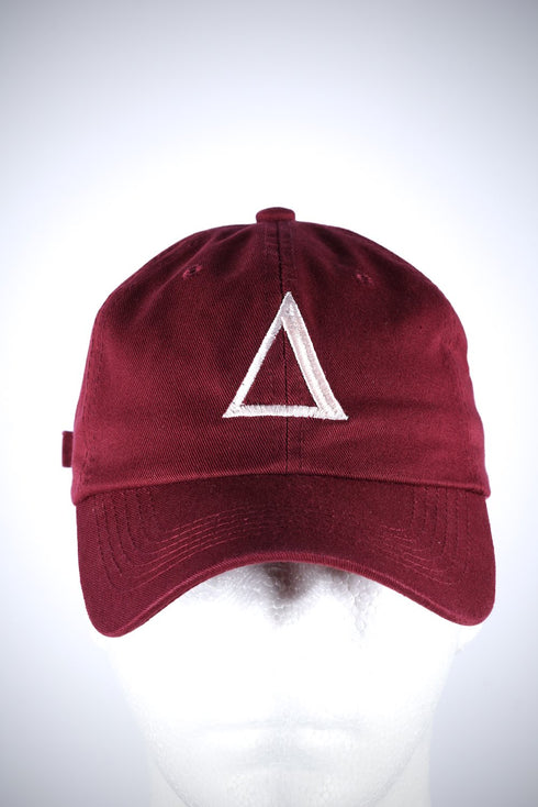 ∆ polo dad cap, crimson