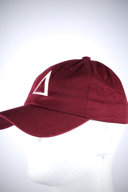 ∆ polo dad cap, crimson