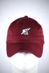 High Goals polo dad cap, crimson