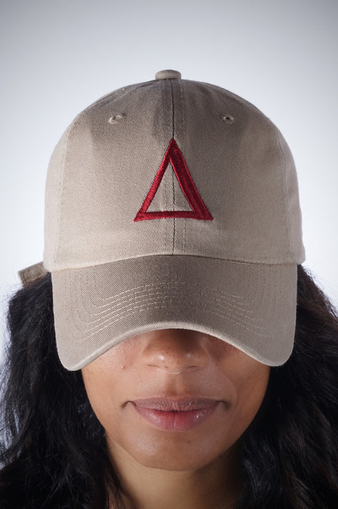 ∆ polo dad cap, cream