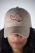 Trunks Up polo dad cap, cream